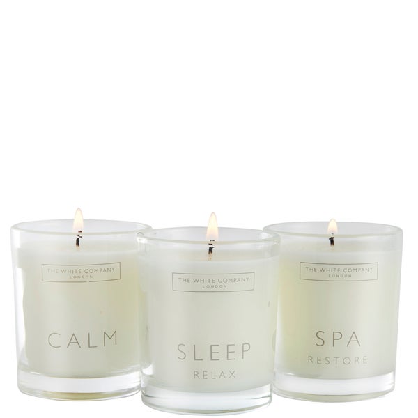 The White Company Spa Votive Trio Set