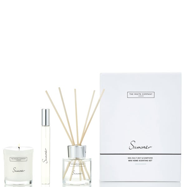 The White Company Summer Mini Home Scenting Set