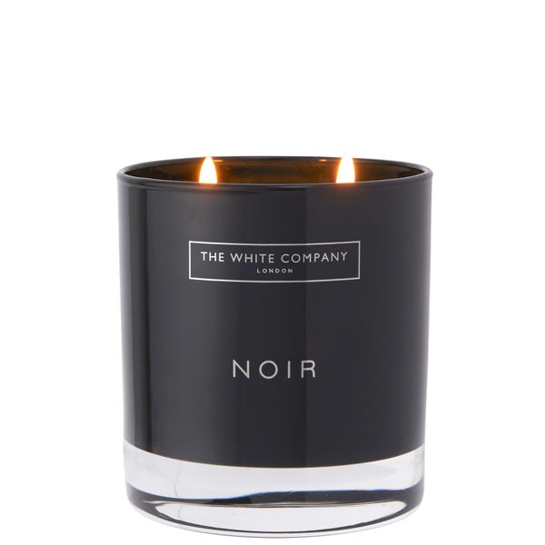 The White Company Noir 2 Wick Candle 280g