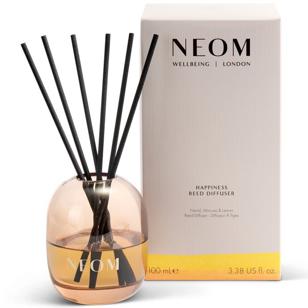 Neom Wellbeing London Scent To Make You Happy Happiness Reed Diffuser 100ml