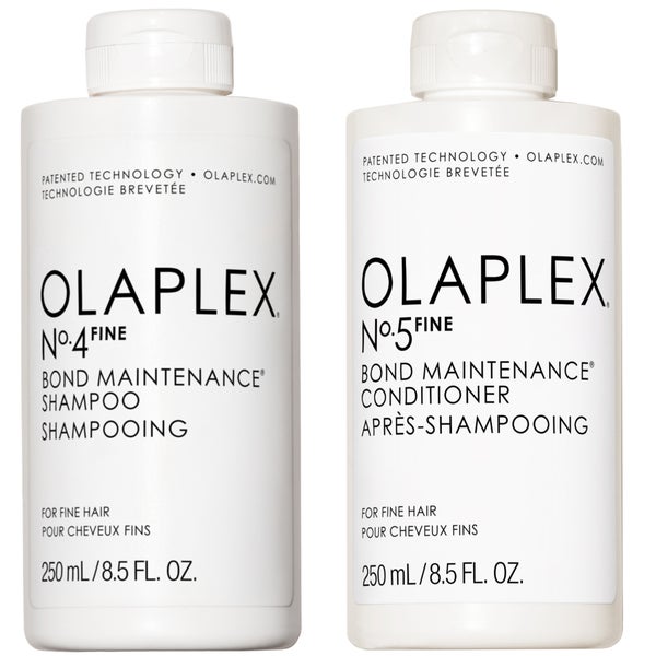 Olaplex No.4 and No.5 Fine Shampoo and Conditioner Duo 250ml