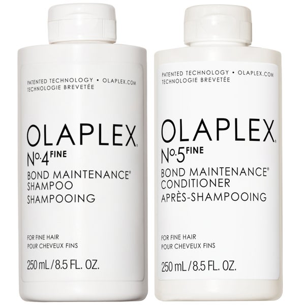 Olaplex No.4 and No.5 Fine Shampoo and Conditioner Duo 250ml