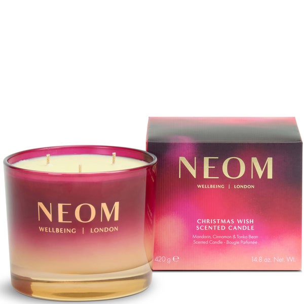 NEOM Christmas Wish 3 Wick Candle 420g