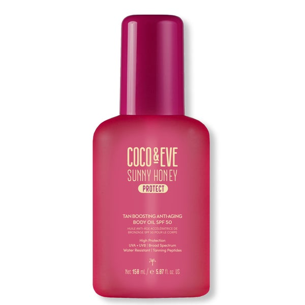 Coco & Eve Tan Boosting Anti-aging Body Oil SPF50