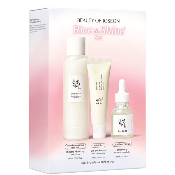 LOOKFANTASTIC X Beauty of Joseon Rice & Shine Set
