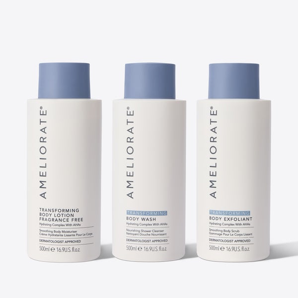 AMELIORATE Smooth Skin Supersize Bundle, Fragrance Free 