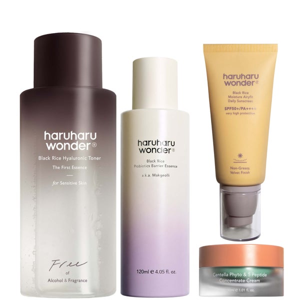 Haruharu Wonder Glowing Skin Routine