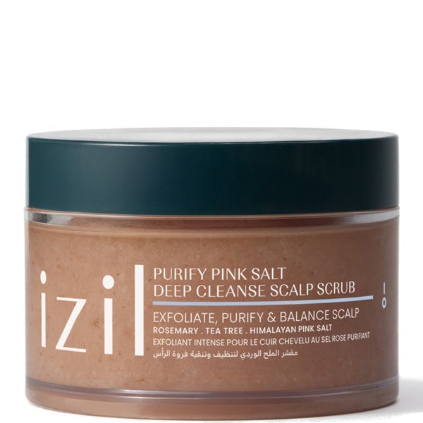 izil Purify Pink Salt Deep Cleanse Scalp Scrub 280ml