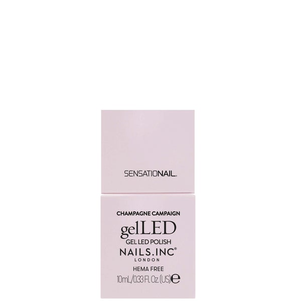Nails Inc. Gel Polish Champagne Campaign
