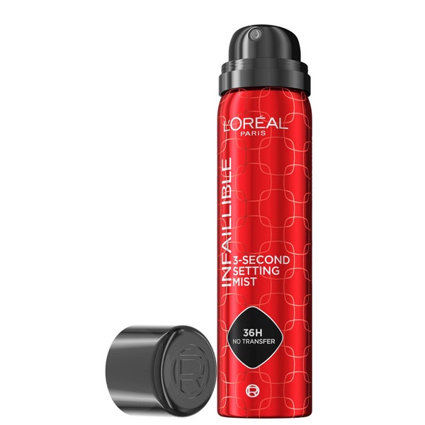 L'Oréal Paris Infallible 3-Second Makeup Setting Spray (Various Sizes)