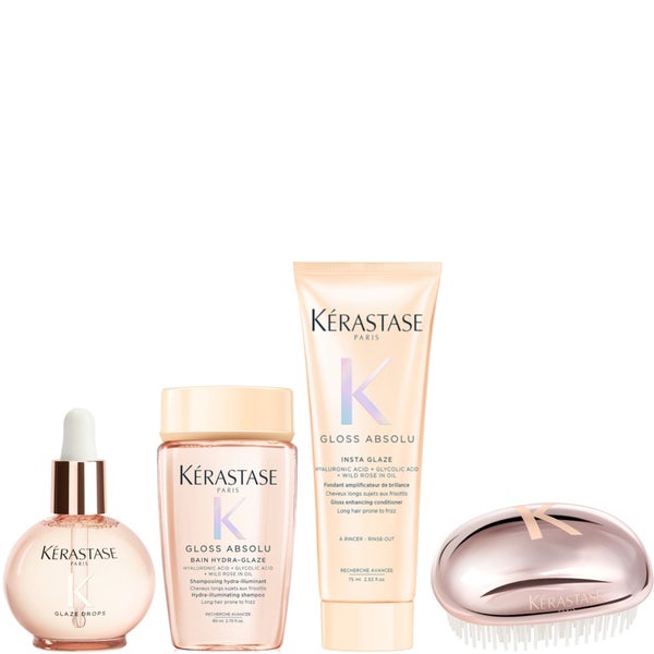 Kérastase Gloss Oil with Mini Shampoo 80ml, Conditioner 75ml and Exclusive Brush