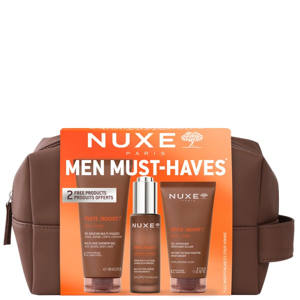 NUXE MEN [BOOST]3 Must-Have Trio 180ml
