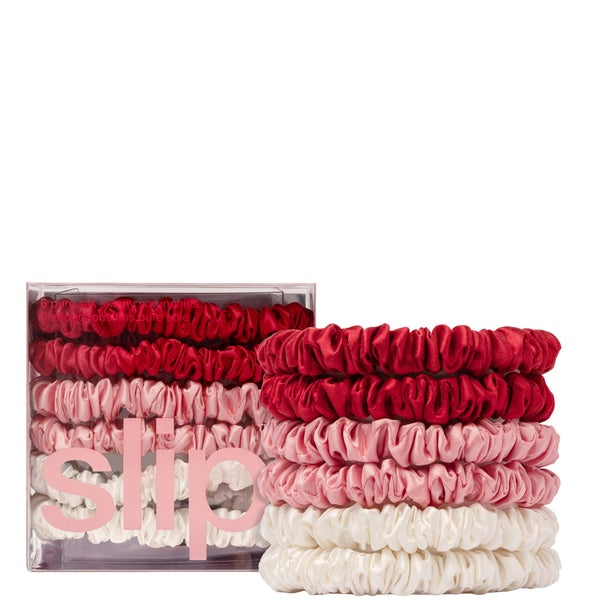 slip pure silk skinny scrunchies - sweetie