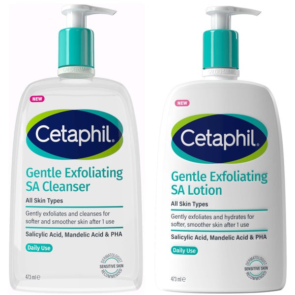 Cetaphil SA Exfoliating Daily Duo for Face & Body