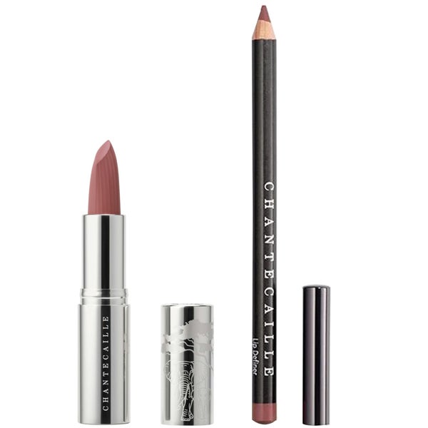 Chantecaille Signature Plum Muave Pink Lip Duo - Plumeria & Tone