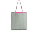 Paul's Boutique Amelie Block Colour Tote Bag - Grey Snake