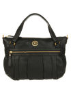 Ri2k Jamie Double Strap Butterfly Plate Leather Tote Bag