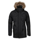 Ringspun Men's Alaska Parka Jacket - Black