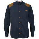Tokyo Laundry Men's Asher Cord Patch Shirt - Dark Navy