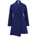 Opening Ceremony Women's Morgane Amorphic Front Coat - Cobalt