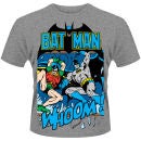 DC Originals Men's T-Shirt - Batman and Robin - Grey