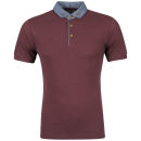 Boxfresh Men's Kame Polo Shirt - Catawba Grape