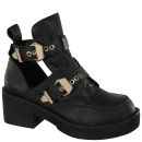 Jeffrey Campbell Women's Coltrane Leather Boots - Black