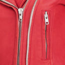 IRO Women's Leather Luiga Jacket - Red