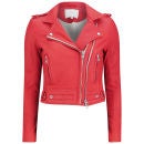 IRO Women's Leather Luiga Jacket - Red