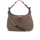 Paul's Boutique Alexa Slouchy Suede Tote Bag - Tan