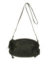 Mimco Leather Tattoo Bubble Clutch/Cross Body Bag