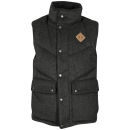 Urban Stone Men's Conway Woll Utility Gilet - Charcoal