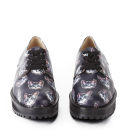 Markus Lupfer Women's Printed Leather Lace Up Shoes - Black - Free UK ...