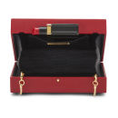 Lulu Guinness Perspex Chloe Lipstick Box Clutch Bag - Red