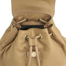 MILLY Riley Leather Backpack - Caramel