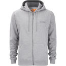 Salvage Men's FZ Hooded Sweatshirt - Grey Marl