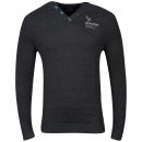 Benzini Men's Sonic Hooded Knit - Charcoal
