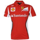 Puma Men's Ferrari Team Polo Shirt - Rosso Corsa