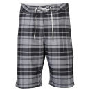 Nike Men's Plaid Prodigy Boardshorts - Black/Grey