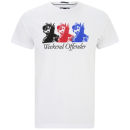 Weekend Offender Men's Kez Printed T-Shirt - White