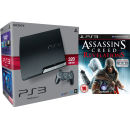PS3: Sony Playstation 3 Slim Console (320 GB) Bundle Includes Assassin's Creed : Revelations