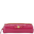 Ted Baker Women's Bahar Metallic Bow Pencil Case - Bright Pink