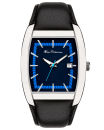 Ben Sherman Ben Sherman Rectangular Face Black Strap Watch