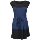 Vero Moda Women's Bernice Colour Block Dress - Blue