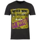 Amplified Men's Sex Pistols Heres The Sex T-Shirt - Charcoal