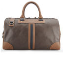 Ted Baker Dupond Central Stripe Holdall - Chocolate