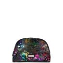Suzy Smith Foil Cosmetic Print Purse - Black