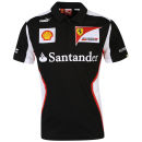 Puma Men's Men's Ferrari Team Polo Shirt - Black
