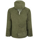 Monitaly Men's Mountain US Army Tent Salvaged Canvas Parka - Green