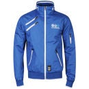 Crosshatch Men's Kiza Zip Through Windbreaker Jacket - Royal Blue/Snorkel